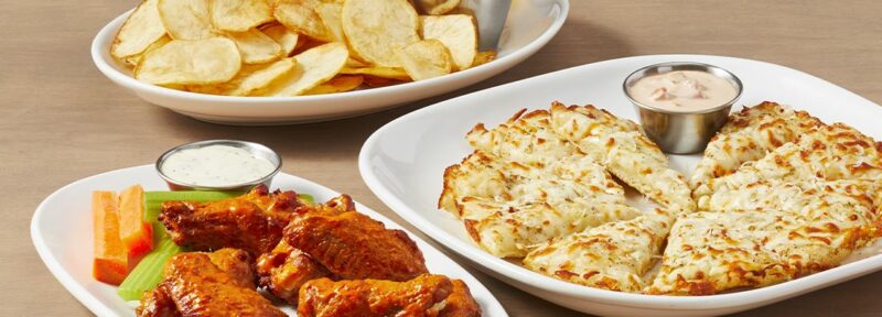 Boston Pizza Apps and Shareables Menu