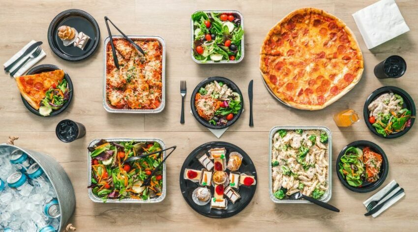 Boston Pizza Catering Menu