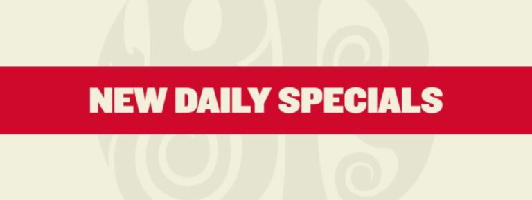 Boston Pizza Daily Specials