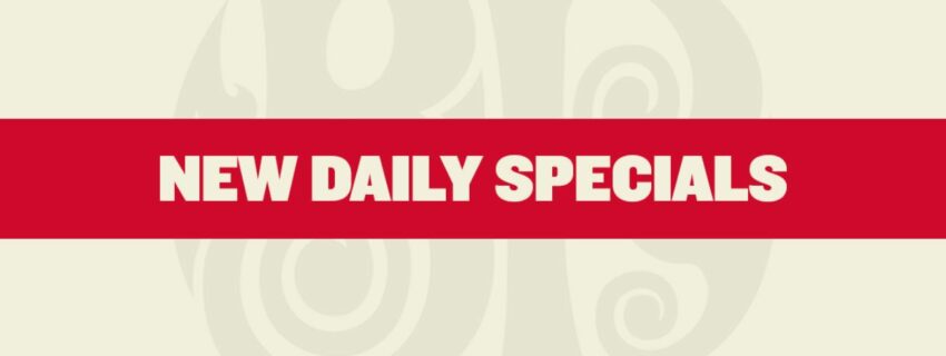 Boston Pizza Daily Specials