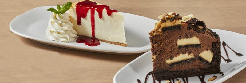 Boston Pizza Desserts Menu