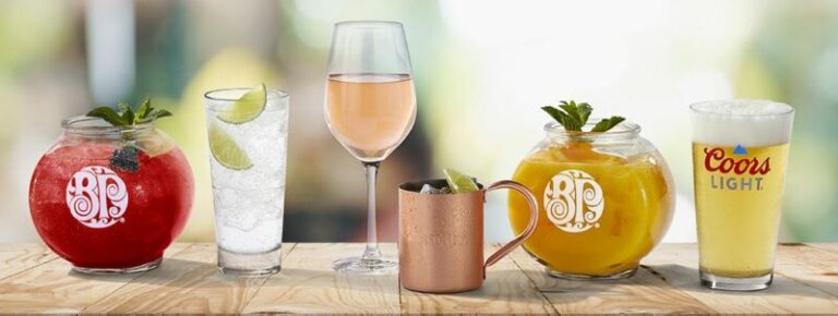 Boston Pizza Drink Menu