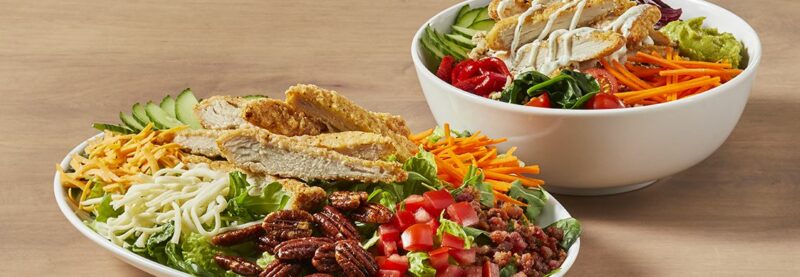 Boston Pizza Salads And Bowls Menu