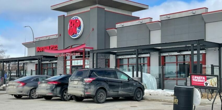 Boston Pizza Winnipeg Menu