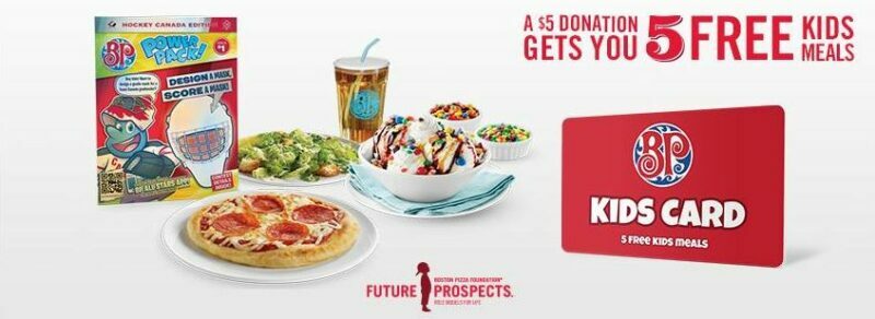 boston pizza kids menu