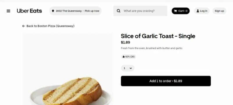 Boston Pizza Add To cart